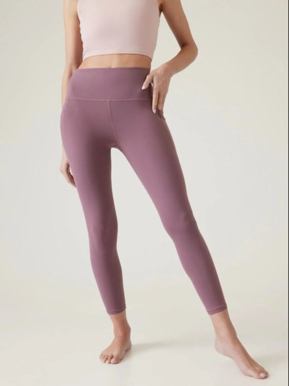 Athleta Salutation Stash High Rise 7/8 Legging 531321 | Size S